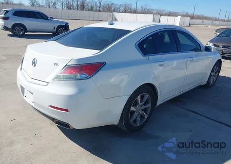 2013 Acura Tl 3.5 из США, поврежденный, VIN 19UUA8F27DA011892
